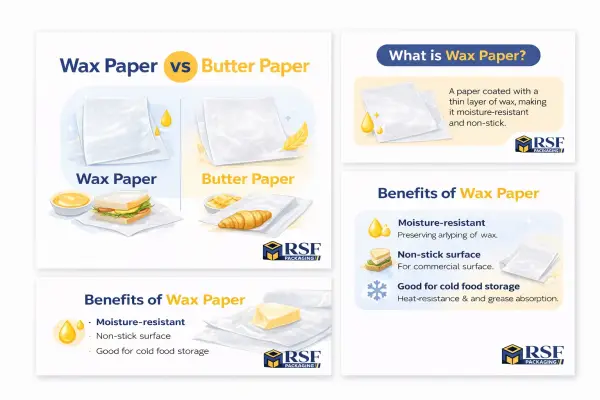 Wax Paper vs Butter Paper Key Differences