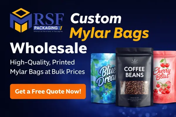 custom mylar bags wholesale